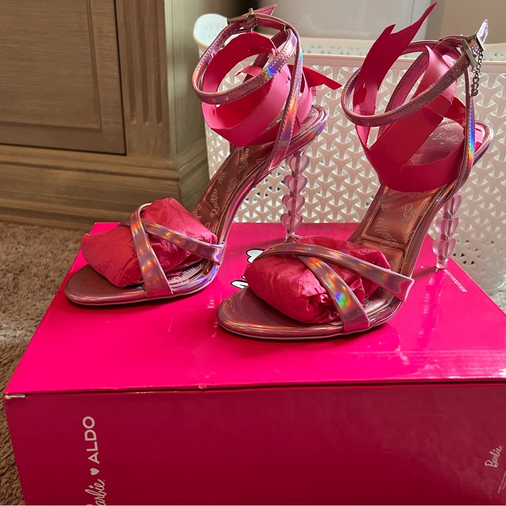 Aldo x Barbie Barbiesandal- Iridescent Pink